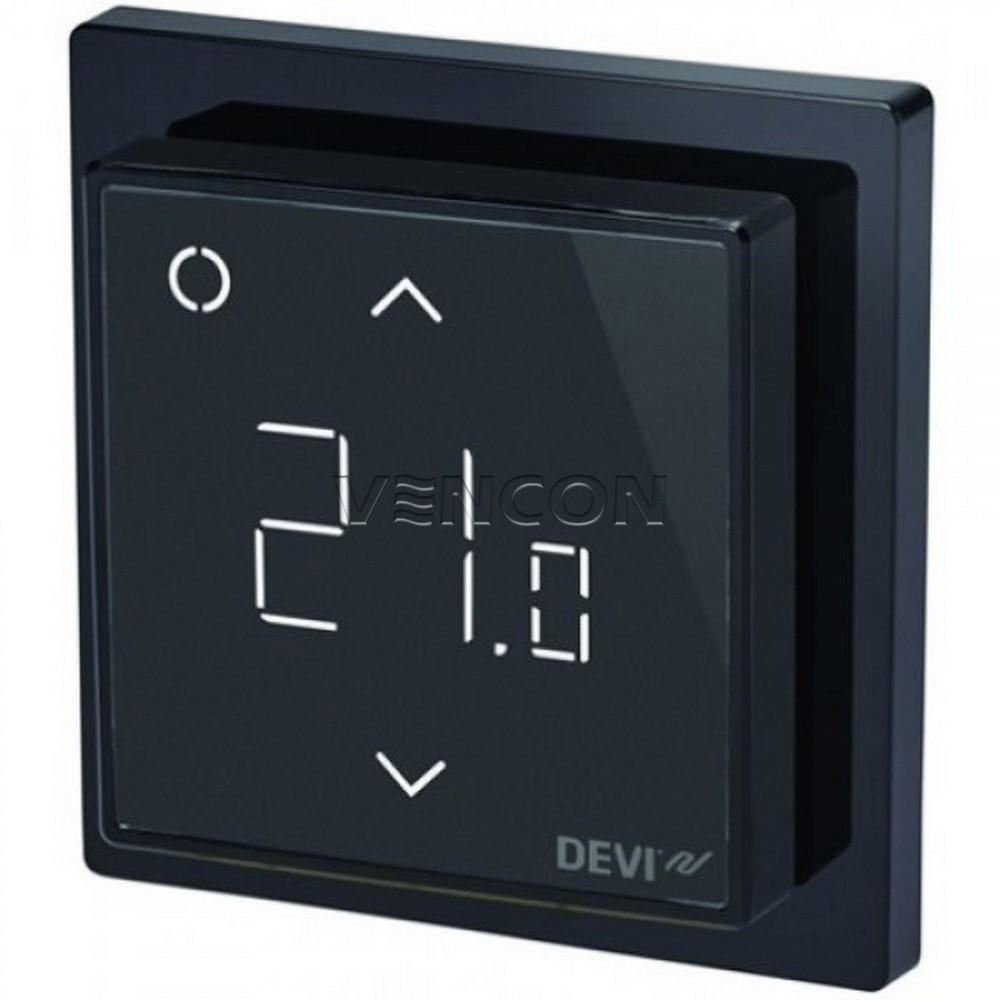 Терморегулятор для теплого пола DEVI Devireg Smart Black (140F1143)