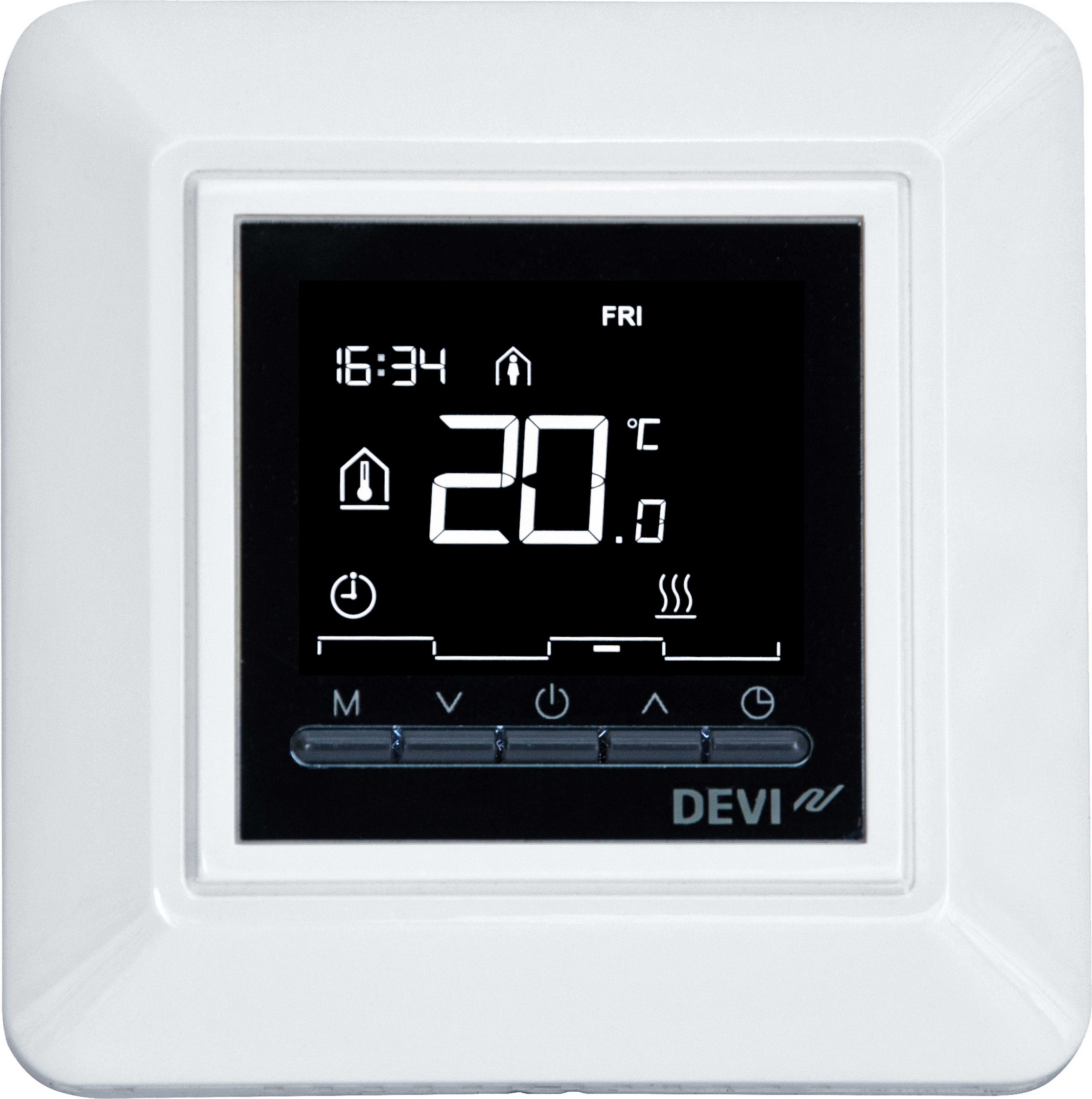 Инструкция терморегулятор для теплого пола DEVI Devireg Opti (140F1055)