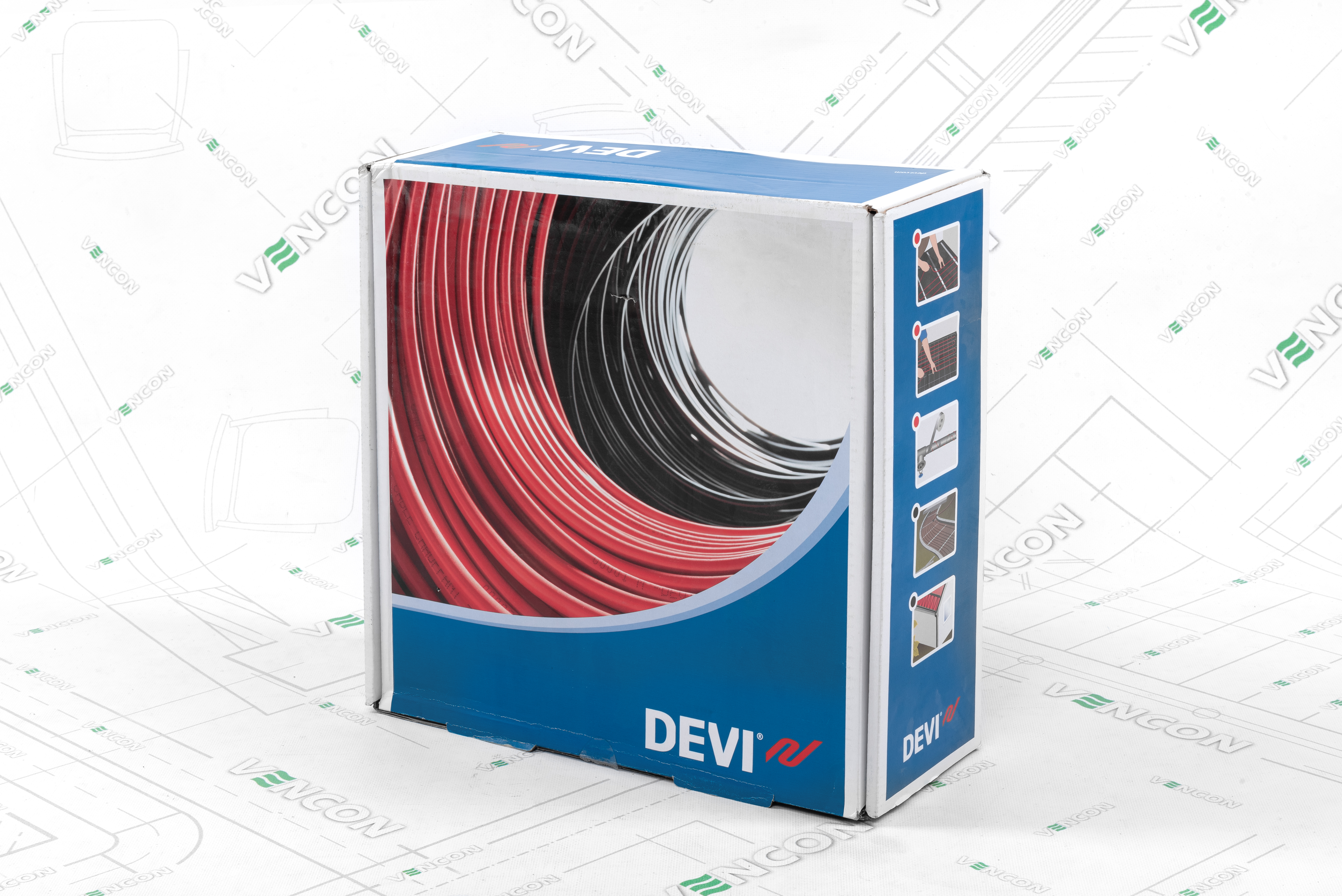 Электрический теплый пол Devi DEVIFlex 18T 74м (140F1246) цена 10010.00 грн - фотография 2