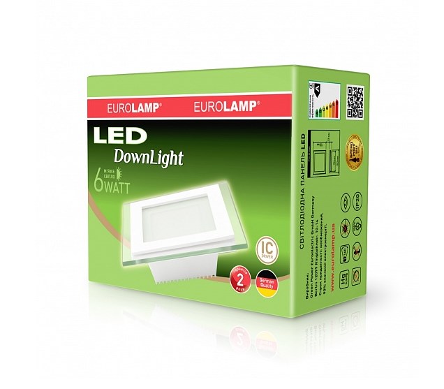 в продаже Светильник Eurolamp LED Downlight 6W 3000K - фото 3