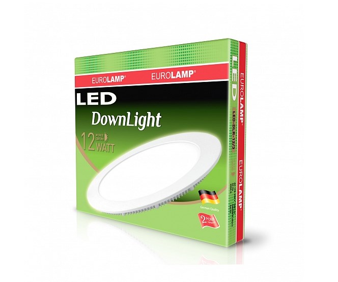 в продаже Светильник Eurolamp LED Panel 12W 3000K 220V - фото 3