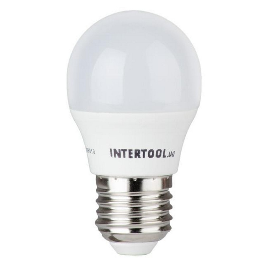 Светодиодная лампа Intertool LL-0112 LED 5Вт, E27, 220В,