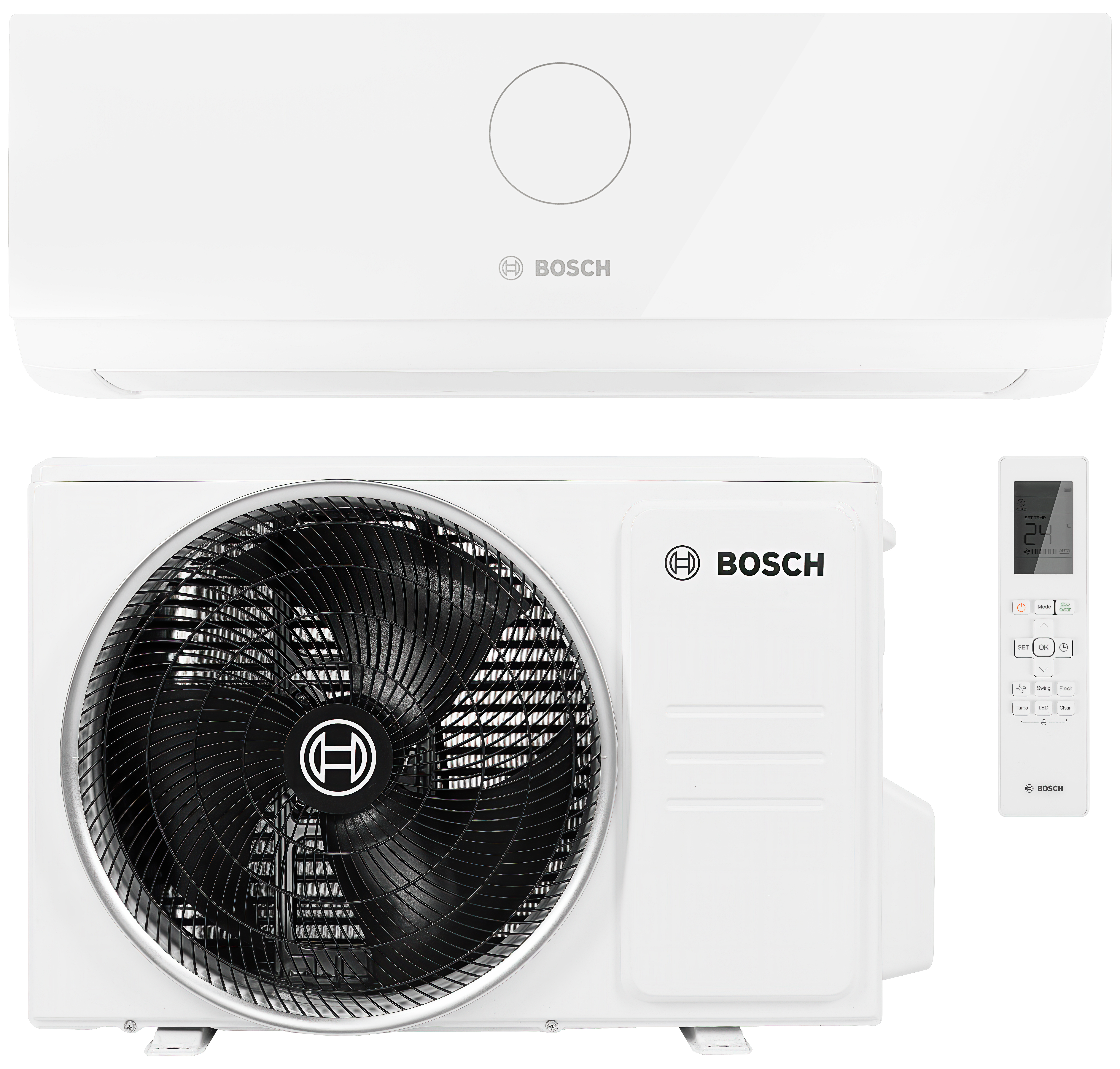 Характеристики тихий кондиционер с ночным режимом Bosch Climate CL3000i 26 E