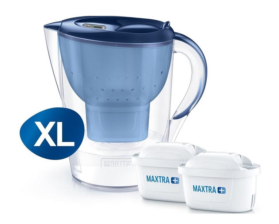 Купить фильтр кувшин для воды Brita Marella XL Blue + 2 картриджа в Киеве