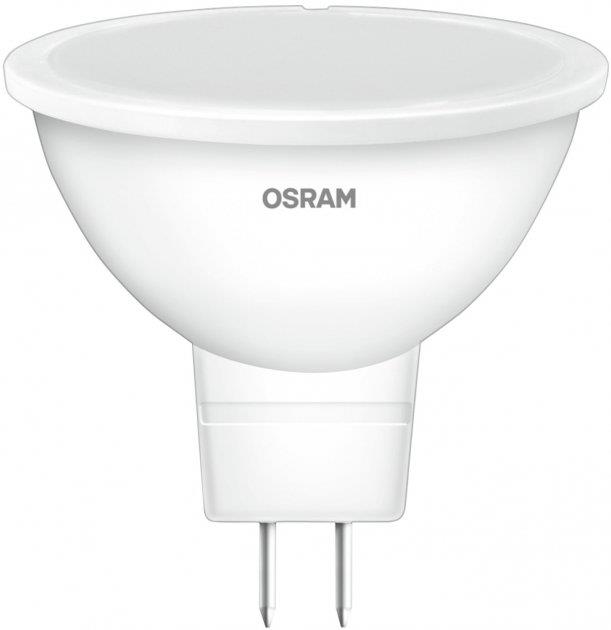 Светодиодная лампа мощностью 7 Вт Osram Led Value PAR16 GU5.3 7W 3000K 220V (4058075689299)