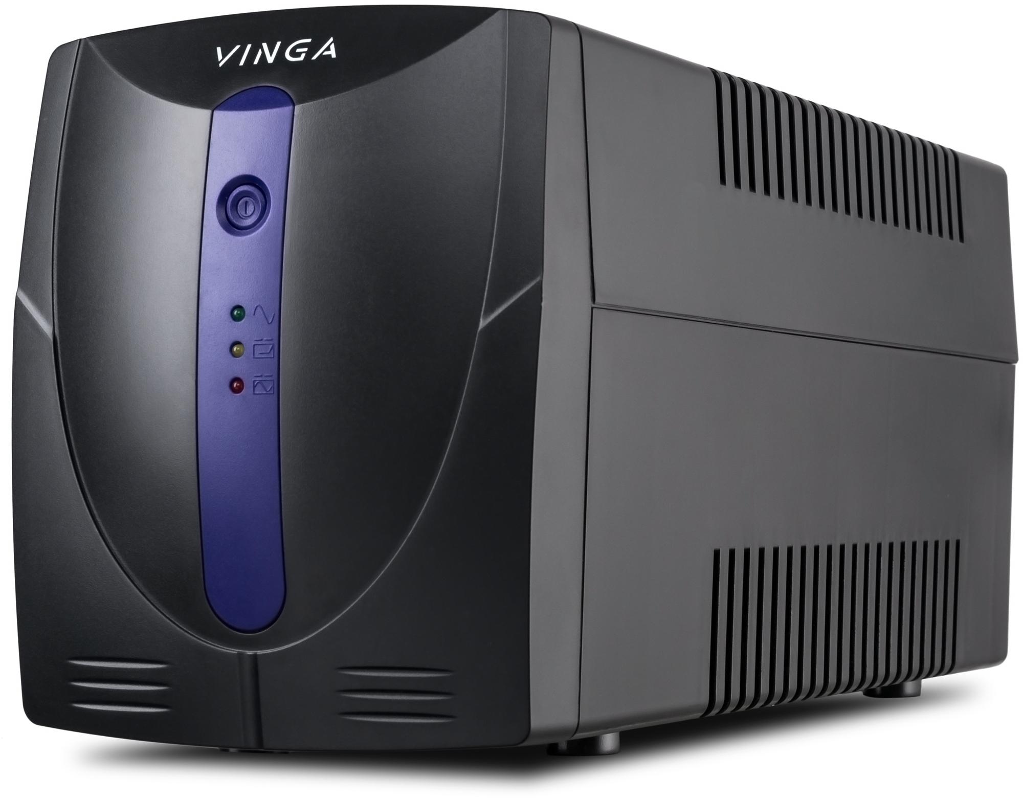 Купить источник бесперебойного питания Vinga LED 600VA (VPE-600PU) в Киеве