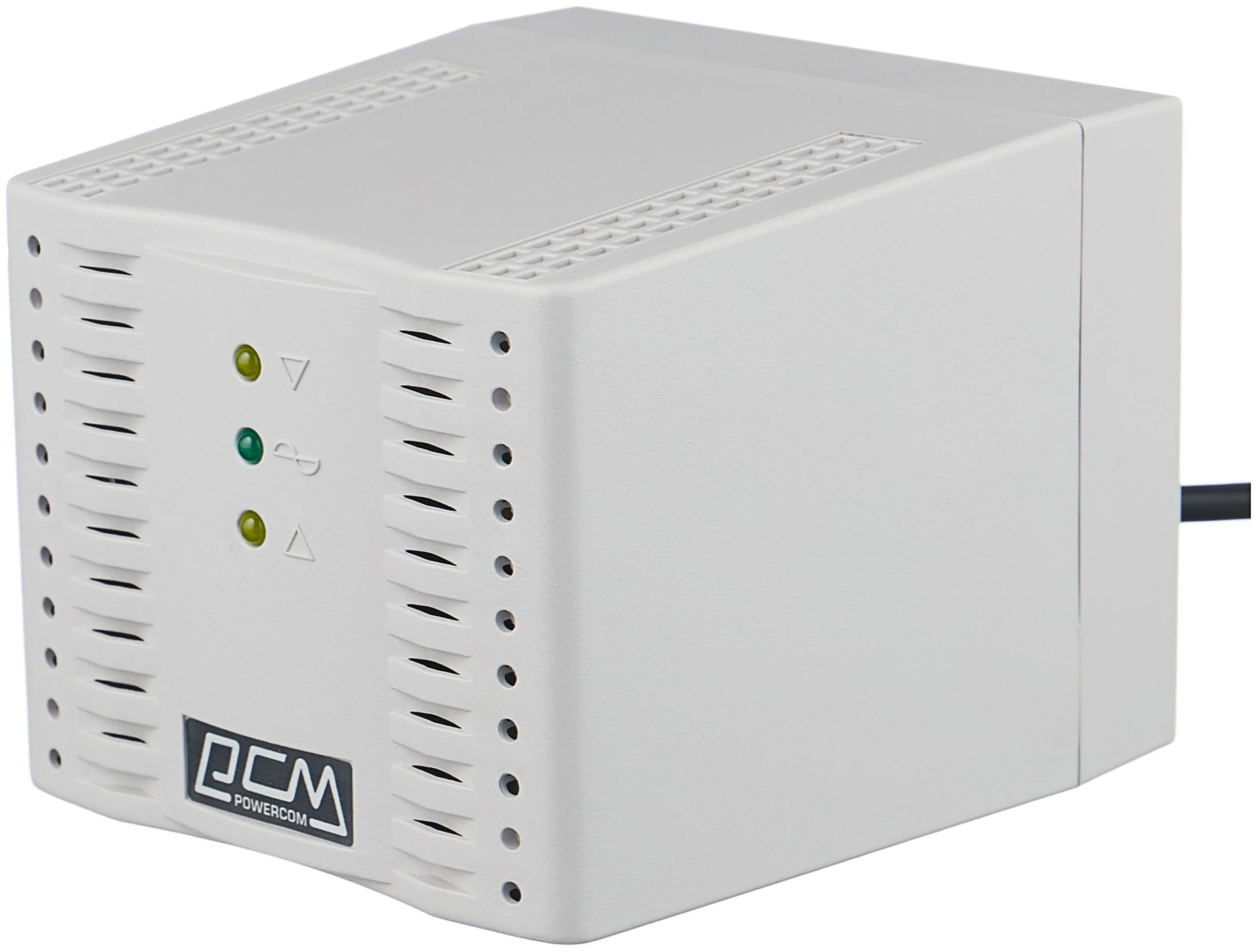 Релейний стабілізатор Powercom TCA-1200 1200VA/600W 4 Schuko White