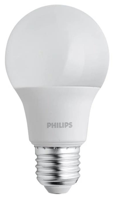Светодиодная лампа мощностью 7 Вт Philips Ecohome LED Bulb 7W E27 3000K 1PF/20RCA (929002298967)